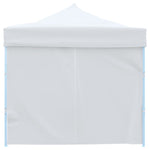 Folding Pop-up Party Tent with 8 Sidewalls 3x9 m White 48874
