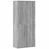 Highboard Grey Sonoma 80x35x180 cm Engineered Wood 3276656