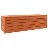 Storage Box Wax Brown 109 x 36.5 x 33 cm Solid Pine Wood 865371