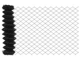 Chain Link Fence 10 x 1 m Steel Grey 42004802