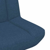 Swivel Chair Blue 63 x 75 x 76 cm Fabric 42007332