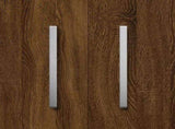 Shoe Cabinet Brown Oak 55x35x108 cm Engineered Wood 342670