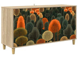 Sideboard ZAANDAM Sonoma 102 x 33 x 75 cm Engineered Wood 8006960