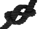Rope Black 5 x 5 x 1000 cm Cotton 42011839
