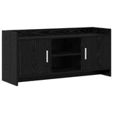 TV Cabinet 102 x 33 x 47 cm Black Oak Engineered Wood 8011164
