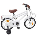 Kids Bike 12 Inches for 2-4 Years Old White 42009271