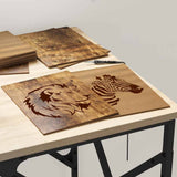 Decor Panels 150 pcs Smoked Oak 15 x 21 x 0.27 cm 885549