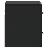 Wall-Mounted Bedside Cabinet 2 pcs Black 34.5 x 33 x 40 cm 899318