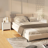 Bedside Cabinets 2 pcs White 45x34x44.5 cm Engineered Wood 809864