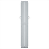 Patio Retractable Side Awning 170x1200 cm Blue 313397