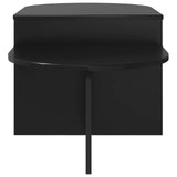 Coffee Table Black Oak 100 x 50 x 40 cm Engineered Wood 8001047