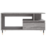 Coffee Table Grey Sonoma 90x49x45 cm Engineered Wood 831018