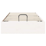 Ottoman Bed Frame with Storage White 75 x 190 cm 3418760