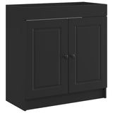 Bathroom Furniture Set Black 56 x 37.5 x 81 cm Engineered Wood 3404125