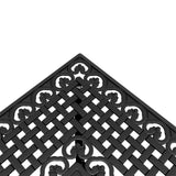Garden Table Black 80x80x75 cm Cast Aluminium 4002812