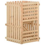 Potato Box 50x50x80 cm Solid Pinewood 327329