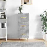 Sideboard Concrete Grey 34.5x34x90 cm Engineered Wood 828584