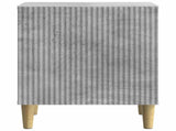 Bedside Cabinet 2 pcs Concrete Grey 43 x 34.5 x 50 cm 894572