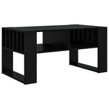 Coffee Table Black Oak 92 x 49.5 x 45 cm Engineered Wood 8000109