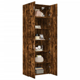 Storage Cabinet Smoked Oak 80x42.5x225 cm Engineered Wood 3281354