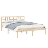 Bed Frame without Mattress 160x200 cm Solid Wood 3105415