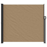 Retractable Side Awning Taupe 180x600 cm 4004544