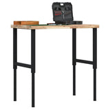 Workbench 100x60x cm Solid Wood Acacia Rectangular 3309691