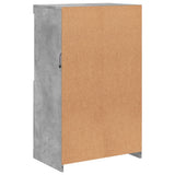 Sideboard with LED Lights Concrete Grey 60.5x37x100 cm 836668