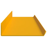 Floating Shelf 4 pcs Mustard Yellow 100 x 9 x 2.5 cm Steel 8003991