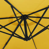 Wall-mounted Parasol Yellow 290 cm 362892