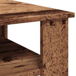 ZNTS Coffee Table Old Wood 60x60x42 cm Engineered Wood 855794