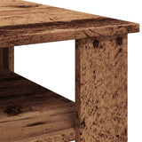 ZNTS Coffee Table Old Wood 60x60x42 cm Engineered Wood 855794