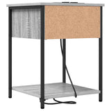 Bedside Cabinet with Drawer 2 pcs Grey Sonoma 42 x 41 x 56 cm 859427