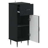 Bathroom Storage Cainet HAARLEM Black 30 x 31 x 80 cm 896826
