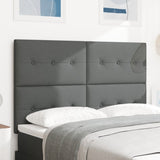 ZNTS LED Headboard Dark Grey 80 cm Fabric 3338437