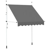 143688 Manual Retractable Awning 200 cm Anthracite