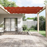 Vertical Awning Terracotta 100x1000 cm Oxford Fabric 148358