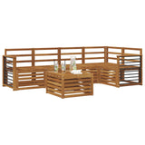 Sectional Sofa Set 6 pcs Natural Solid Acacia Wood 3374859