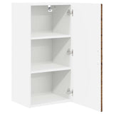 Wall Cabinet PORTO Old Wood 40 x 31 x 80 cm Engineered Wood 885383