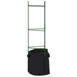 Tomato Cages with Plant Bags 8 pcs 116 cm Steel and PP 3281492