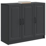 Sideboard Black 89 x 34.5 x 77 cm Engineered Wood 895796
