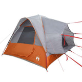Car Tent 4-Person Grey and Orange Waterproof 4009496