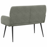 2 Seater Sofa with Metal Legs 2-Seater Light Grey 42051043