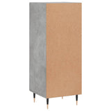 Sideboard Concrete Grey 34.5x34x90 cm Engineered Wood 828520