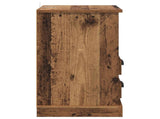 Bedside Cabinet Old Wood 36 x 43 x 60 cm Engineered Wood 881396