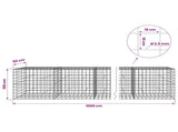 Gabion with 3.5 mm Wire and 10x10 cm Mesh 1000x50x100 cm 3463310