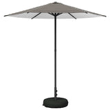 Garden Parasol with Base 230 x 230 cm Polyester Rectangular 42036220