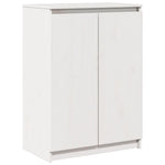 Sideboard White 60x36x84 cm Solid Pinewood 808109