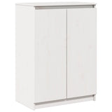 Sideboard White 60x36x84 cm Solid Pinewood 808109