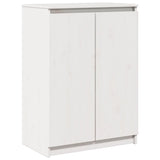 Sideboard White 60x36x84 cm Solid Pinewood 808109